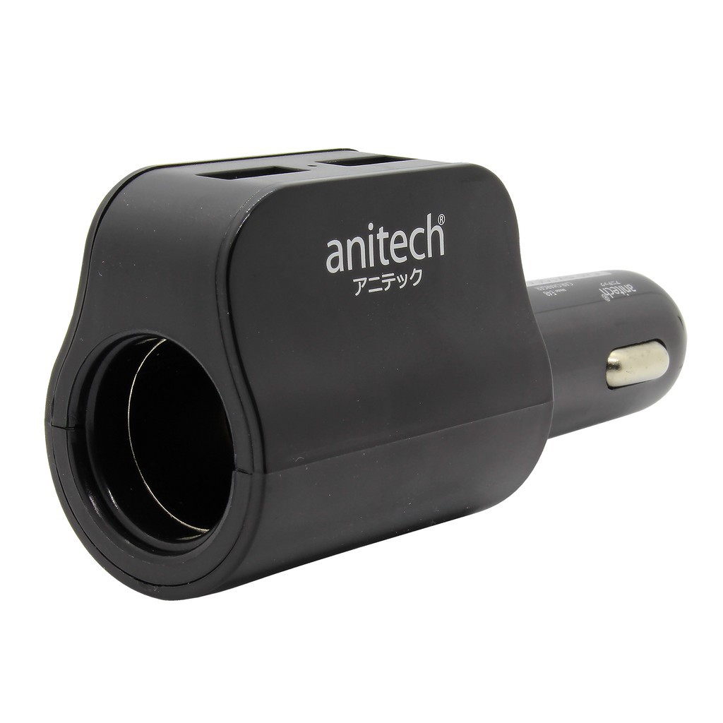 ANITECH Car Charger หัวชาร์จในรถ ชาร์จเร็ว quick charge  2 Ports USB 3.1A + ช่องจุดบุหรี รุ่น E48 ราคา ถูกที่สุด ดีลบีเคเค แกลเลอรีภาพที่ 3