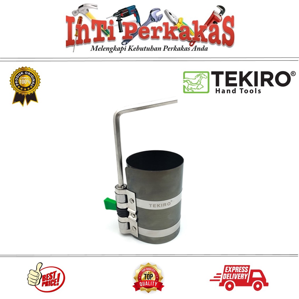 TEKIRO PISTON RING COMPRESSOR 4 INCH X 90 - 175 MM / PISTON RING