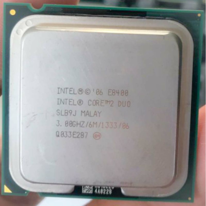 INTEL E8400 intelligence core2duo 3.0GHz โปรเซสเซอร์ core 2 duo