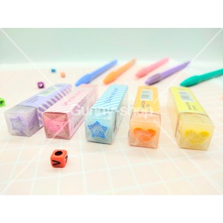 AIHAO 12076 Eraser ยางลบ 2B สีพาสเทล ยางลบPVCแฟนซี [จำนวน 1 ก้อน]