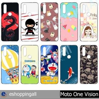 เคส moto one vision ชุด 4 เคสมือถือกรอบยางลายการ์ตูน กรอบมือถือพร้อมส่งในไทย