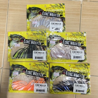 เหยื่อตกปลา LURE MASTER Baby Swim’R ปลายาง 2 นิ้ว หนัก 1.1กรัม แพค15ชิ้น VP-0101