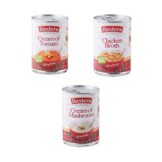 Baxters Cream of Tomato Soup แบ็กซเตอร์ ซุปครีมพร้อมทาน 400 กรัม (เลือกรสได้)