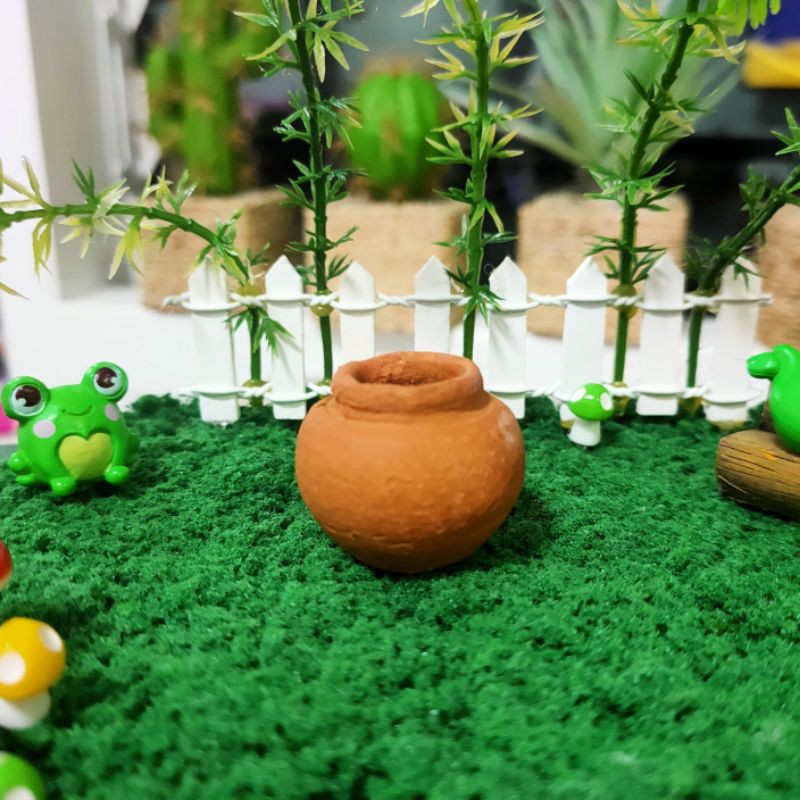 โอ่งจิ๋ว แต่งสวนจิ๋ว สวนถาดขนาดเล็ก