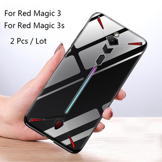 เคส tpu แบบบางพิเศษป้องกันสําหรับ ZTE Nubia Red Magic 3 3S สีแดง nx 629 j 6 . 65