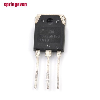 [springeven] พาวเวอร์ทรานซิสเตอร์ IGBT 1200V FGA25N120 ANTD 25N120 1 ชิ้น