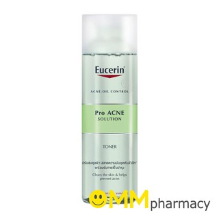 EUCERIN PRO ACNE SOLUTION TONER  200 ML. แอคเน่ โซลูชั่น โทนเนอร์