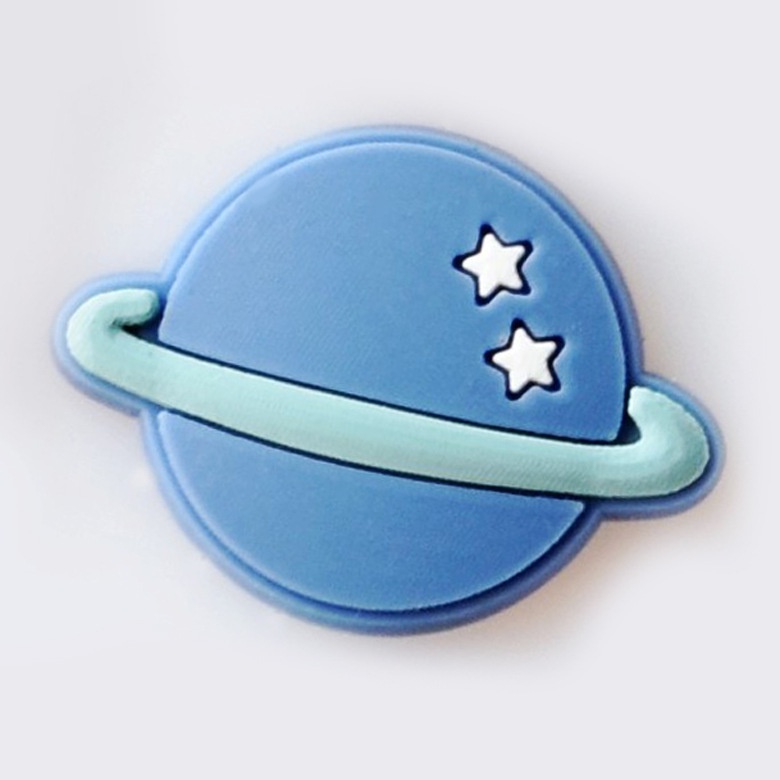 สําหรับ Crocs Jibbitz Pins สีสันนักบินอวกาศ DIY รองเท้าปุ่ม Charm