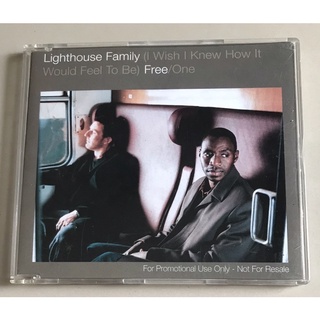 ซีดีซิงเกิ้ล มือ 2...179 บาท “Lighthouse Family” ซิงเกิ้ล "(I Wish I Knew How It Would Feel to Be) Free/One" Made in EU