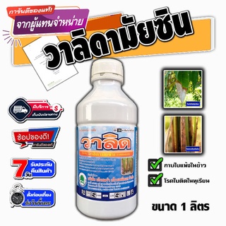 สินค้าแนะนำวาลิดามัยซิน3% 1ลิตร สารกำจัดเชื้อราเชื้อราเร่งด่วน ใน1-2วัน กำจัดโรคใบไหม้ของข้าว กาบใบแห้ง โรคใบติด โรคโ