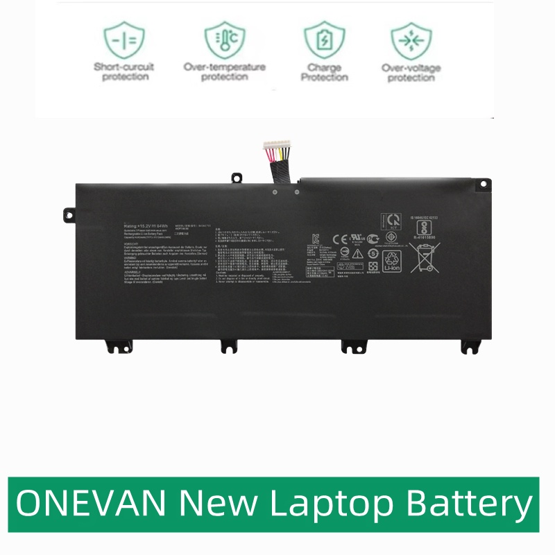 ONENAN แบตเตอรี่แล็ปท็อปใหม่64WH B41N1711แบตเตอรี่สำหรับ GL503V GL503VD-DB71 GL503 FX503VM FX63V ZX6