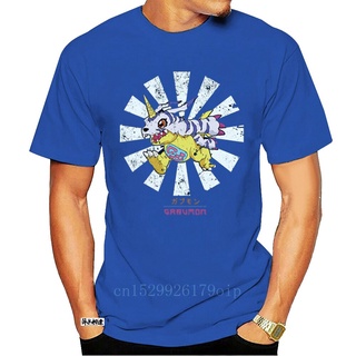 ขายดี!ขายดี เสื้อยืดลําลอง แขนสั้น พิมพ์ลาย Gabumon Digimon สไตล์ญี่ปุ่นย้อนยุค สําหรับผู้ชาย 0658D BNlkjo15PEpeca99S-5X