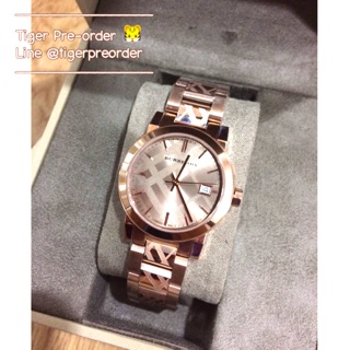 Burberry watch Bu9146 นาฬิกา Burberry สีโรสโกลด์ (มีสีเงินและทองด้วย)