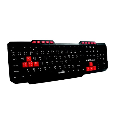 SIGNO Gaming Keyboard Rubber Dome รุ่น KB-709 (คีย์บอร์ด)