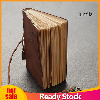 Jl สมุดโน้ตไดอารี่ปกหนังสไตล์วินเทจ