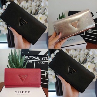 แท้ 💯%Guess leather wallet