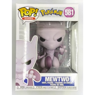 Funko Pop Pokemon - Mewtwo #581 (กล่องมีตำหนินิดหน่อย)