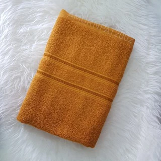 ผ้าขนหนูสีน้ำตาลถวายพระ Cotton100% เนื้อนุ่มเกรดAบรรจุแยกชิ้น