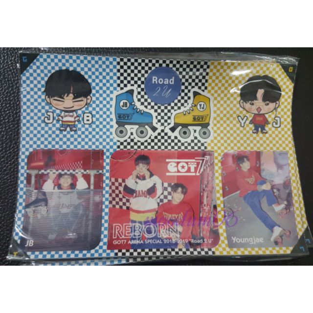 GOT7 Japan Sticker Road2u unit 2Jae