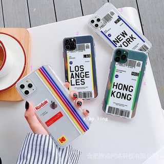 เคสโทรศัพท์มือถือ ลายตั๋ว Kodak สําหรับ Iphone 13 12 mini 11 Pro MAX 6 6s 7 8 Plus X XS MAX XR