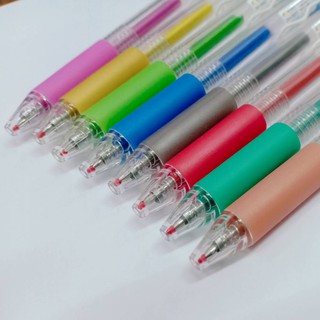 ปากกาเมทัลลิค เส้น 0.6 มิล สีตามด้าม