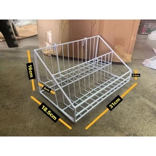 ชั้นวางสินค้าแบบบันได2ชั้น 4ชั้น วางน้ำหอม เครื่องสำอาง