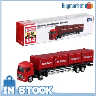 [ต้นฉบับ] Takara Tomy Tomica Diecast Model No144 - Nissan Container Trailer