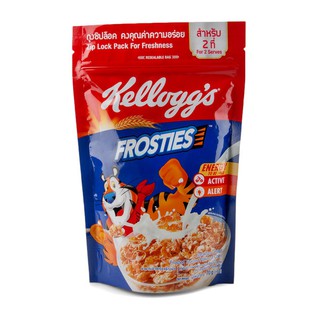 Kelloggs Frosties เคลล็อกส์ ฟรอสตีส์ คอร์นเฟลกส์ 70 กรัม  ถุงซิปล็อค