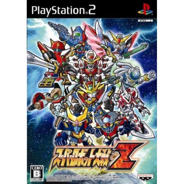 Ps2 เกมส์ Super Robot Taisen Z