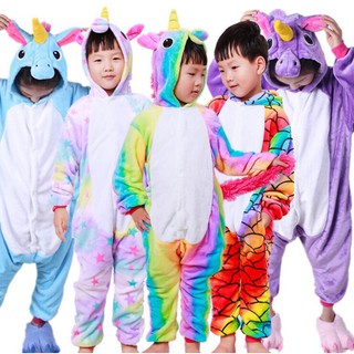 ชุดยูนิคอร์น ชุดมาสคอต ชุดแฟนซี ชุดเด็ก Onesie ส่งฟรี