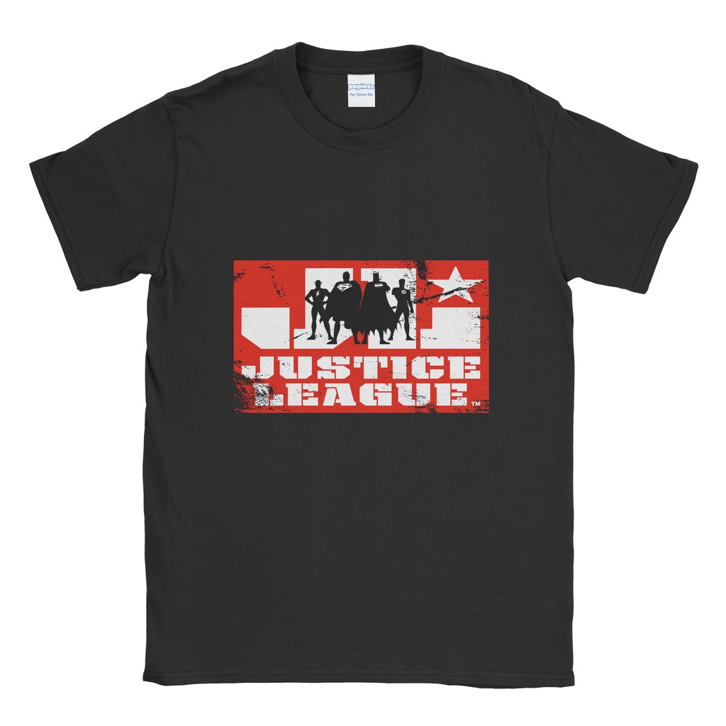 เสื้อยืด Justice League Silhouette
