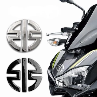 KAWASAKI สติกเกอร์ตราสัญลักษณ์ ลายนูน 3D สําหรับติดตกแต่งล้อรถมอเตอร์ไซค์ Ninja400 650 H2R H2 Z400 900