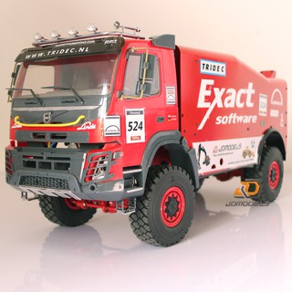 1/14 รถบรรทุกบังคับ พร้อมรีโมท Dakar Rally Scale RTR Race Truck