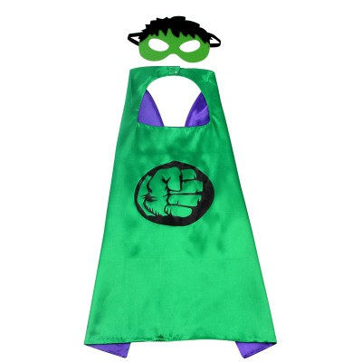 ชุดผ้าคลุมเดอะฮัค ชุดผ้าคลุมยักษ์เขียวจอมพลัง+หน้ากาก The Hulk