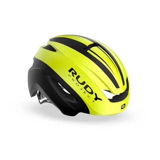 Rudy Project รุ่น Volantis Yellow Fluo - Black Matte หมวกจักรยานTT / ไตรกีฬา / แอโร