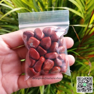 หินเรดแจสเปอร์ขัดมันขนาดเล็ก (Red Jasper)​