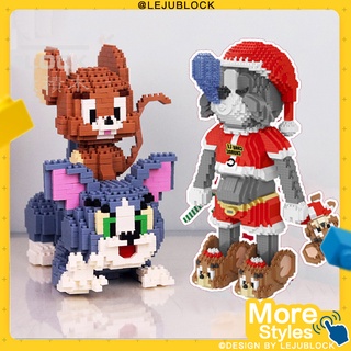 【🐹LEJUBLOCK🐱】บล็อกตัวต่อTom and Jerry ของเล่นตัวต่อ ของเล่นเด็ก ดิสนีย์ นาโนบล็อก ของเล่นเด็กผู้ชาย ตุ๊กตา ของขวัญให้แฟน ของขวัญวันเกิด ของเล่น ตัวต่อเลโก้ ไดโนเสาร์ แมว Mickey Mouse nanoblock toy กล่อง ของขวัญ ของขวัญคริสต์มาส