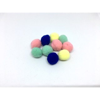 20 pcs./set 1.5 cm pastel pom pom ball ปอมปอมสีพาสเทล