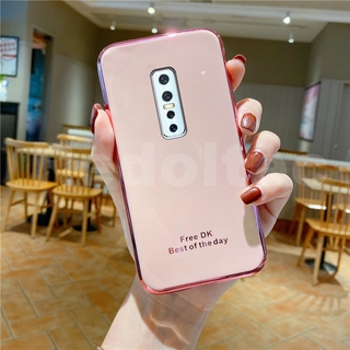 เคส VIVO V17 Pro / V17 / Z1 Pro การป้องกันเลนส์รูปแบบใหม่ 6D ชุบซิลิโคนเคสโทรศัพท์แบบนิ่ม