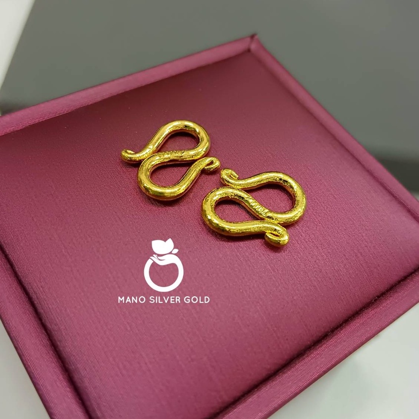 ตะขอสร้อยข้อมือ หนัก 10 บาท ตัว S ตะขอ