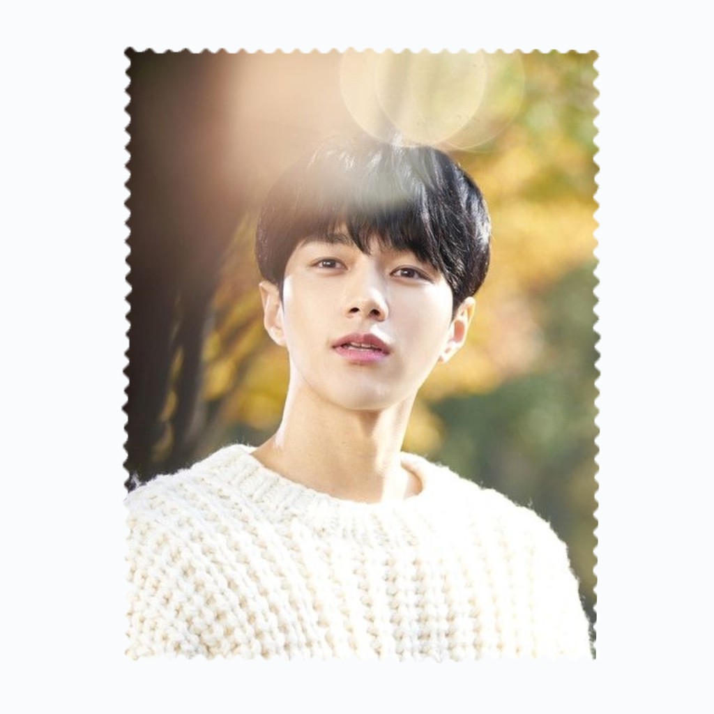 ผ้าเช็ดแว่นตา เช็ดเลนส์ ผ้าไมโครไฟเบอร์  คิม โรอุน Rowoon SF9 Extraodinary You