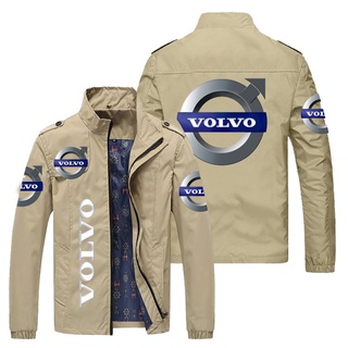 VOLVO LOGO jacket S60 S90 XC40 XC60 XC90 V40 V60 V90 car shop work clothes Europe and the United States casual plus size loose thin section stand collar windbreaker