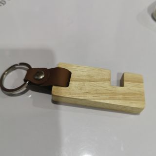 Keychain wood leather พวงกุญแจไม้หนัง พวงกุญแจ พวงกุญแจผู้ชาย