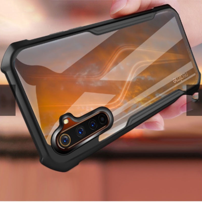 กันกระแทกเคสโทรศัพท์ใสสําหรับOPPO Realme 6 7 Pro 6i 6s 5 5i 5s C3 C2 C1 Narzo A92 A52 A72 2 Pro U1 A92 A72 A52 A9 A5 2020 ฝาครอบRealme6