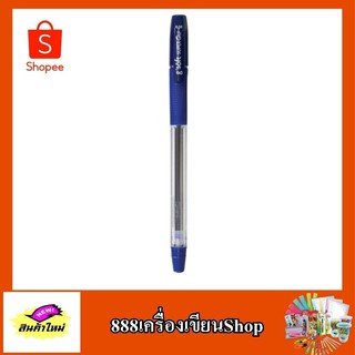 ปากกา ตรา g soft รุ่น super grip 0.28 สีน้ำเงิน