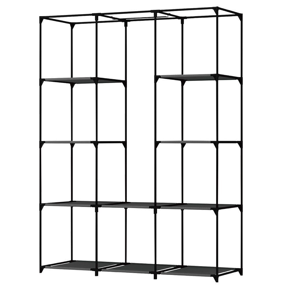 ตู้เสื้อผ้าสปันบอน  ประกอบเอง ราคาถูก #K13135A - รูปที่ 3