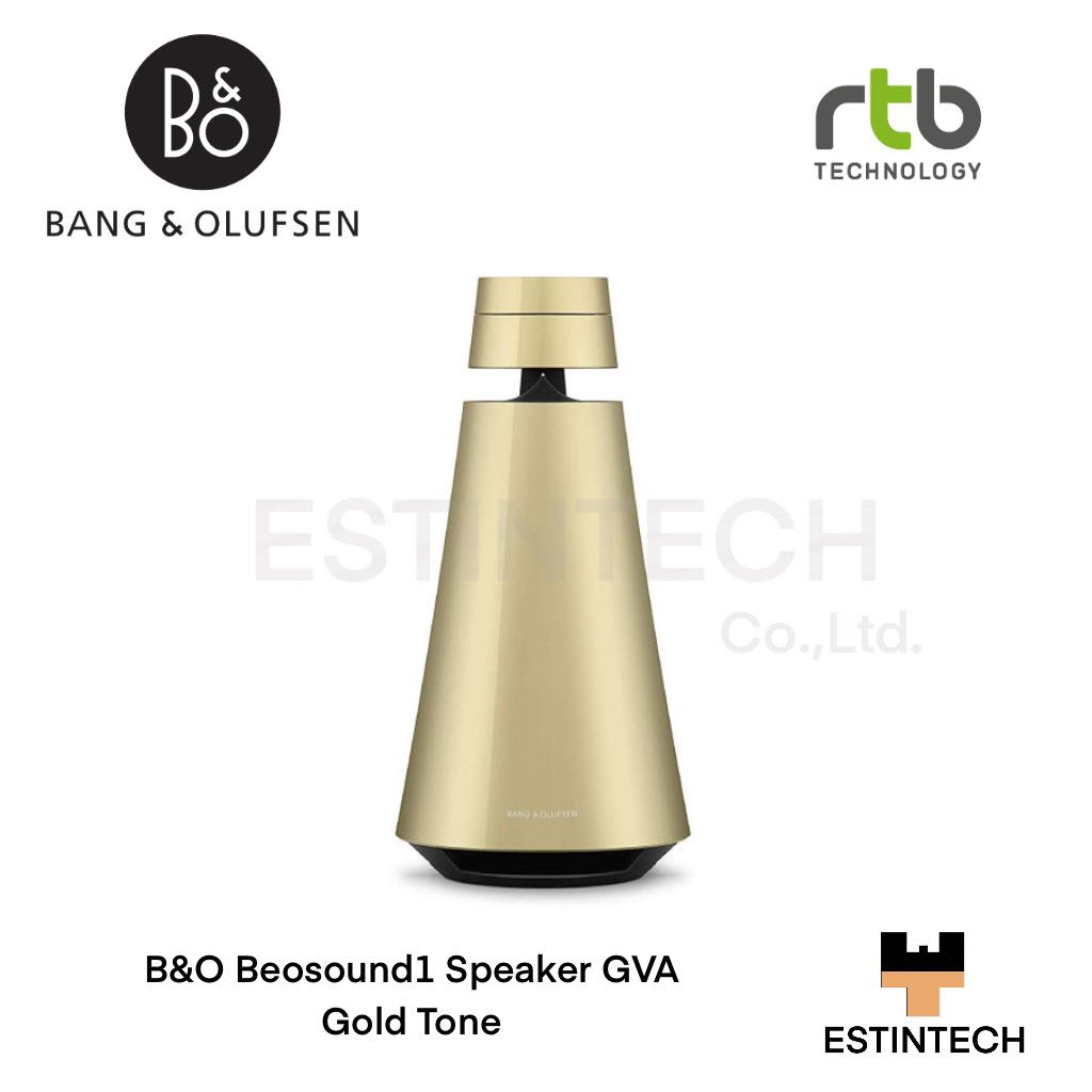 Speaker (ลำโพง) Bang &amp; Olufsen Beosound1 Speaker GVA Gold Tone ของใหม่ประกัน 3ปี