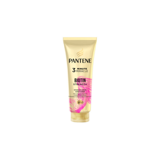 [ใหม่] PANTENE แพนทีน Biotin Strong ครีมนวดผมเซรั่ม สูตรลดผมขาดร่วง 270 มล.|Intensive Serum Conditioner 270 ml