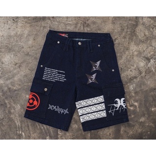 HoldemxNaruto Shuriken tactical Denim Shorts