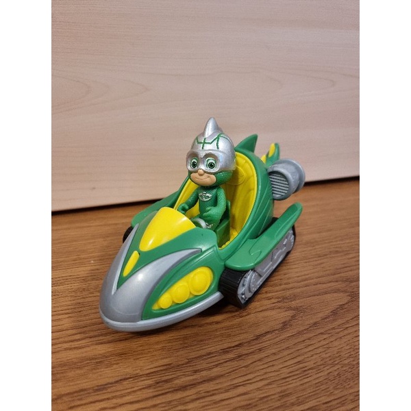 PJ maskรถสีเขียวพร้อมตัวเล่น